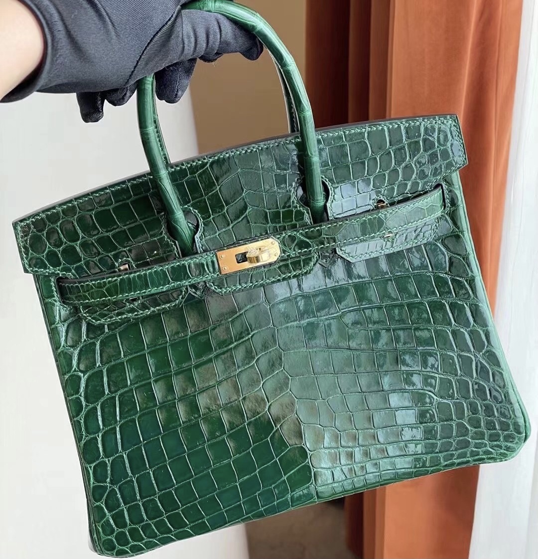 爱马仕铂金包图片 HM BK 25 Shiny Nilo