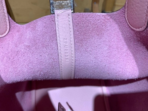 HM picotin 18cm - TC leather - 3Q Rose Sakura 樱花粉 / 银扣