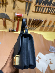HM constance康康18 黑色金扣/EPSOM 一级手缝定制