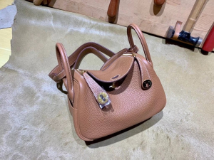 HM mini ld TC leather CK37 gold 金棕/金扣
