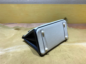 BK25cm EPSOM  熊猫拼色/金扣 手工缝制 臻品鉴赏