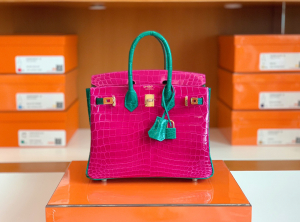 HM BK 25cm HSS Nile Crocodile leather - Color 6Q & J5-HaiLaBags HM BK 25cm HSS Nile Crocodile leather - Color 6Q & J5