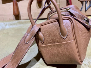 HM mini ld TC leather CK37 gold 金棕/金扣
