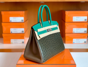 HM BK Touch 30cm - Ostrich leather