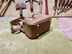HM mini ld TC leather CK37 gold 金棕/金扣
