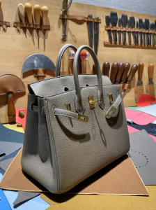 Dubai Country HM BK 25cm togo leather 18 etoupe color
