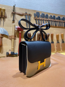 HM constance康康18 黑色金扣/EPSOM 一级手缝定制