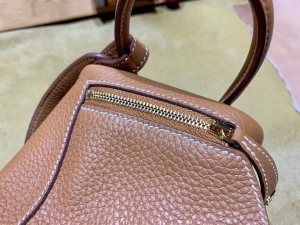 HM mini ld TC leather CK37 gold 金棕/金扣