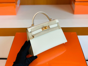 HM mini kl 2 craie 10 color - epsom leather