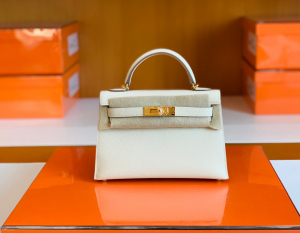 HM mini kl 2 craie 10 color - epsom leather