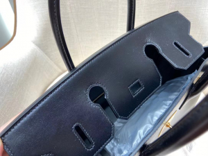 BK 30 金 box leather  黑色 顶级纯手工black color