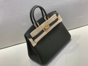 BK 25 金扣 法国🇫🇷togo Vert Maquis G8丛林绿 顶级纯手