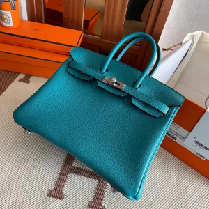 爱马仕2021年刻印 Kuwait HM BK 25 togo U1 Vert Verone 维罗纳绿