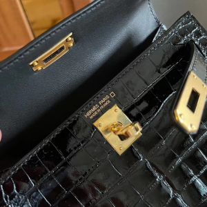 SAUDI ARABIA HM KL mini II CC89 Noir alligator crocodile 黑色美洲鳄鱼