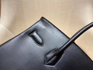 BK 30 金 box leather  黑色 顶级纯手工black color