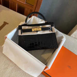 SAUDI ARABIA HM KL mini II CC89 Noir alligator crocodile 黑色美洲鳄鱼