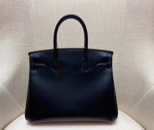 BK 30 金 box leather  黑色 顶级纯手工black color
