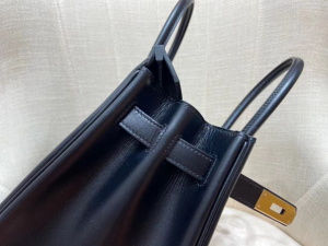 BK 30 金 box leather  黑色 顶级纯手工black color
