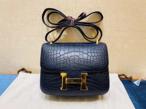 Constance 19 金 鳄鱼🐊美洲 深宝蓝