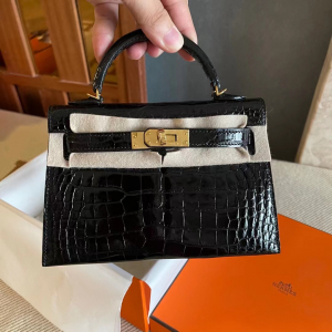 SAUDI ARABIA HM KL mini II CC89 Noir alligator crocodile 黑色美洲鳄鱼