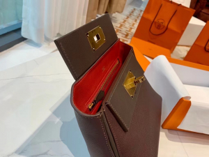 Kuwait 2022 hm mini24-24 evercolor拼swift皮 57 Bordeauc波尔多酒红/金扣-HaiLaBags Kuwait 2022 hm mini24-24 evercolor拼swift皮 57 Bordeauc波尔多酒红/金扣