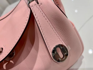 Saudi Arabia Riyadh HM LD mini Swift calfskin 3Q Rose Sakura 蜥蜴扣