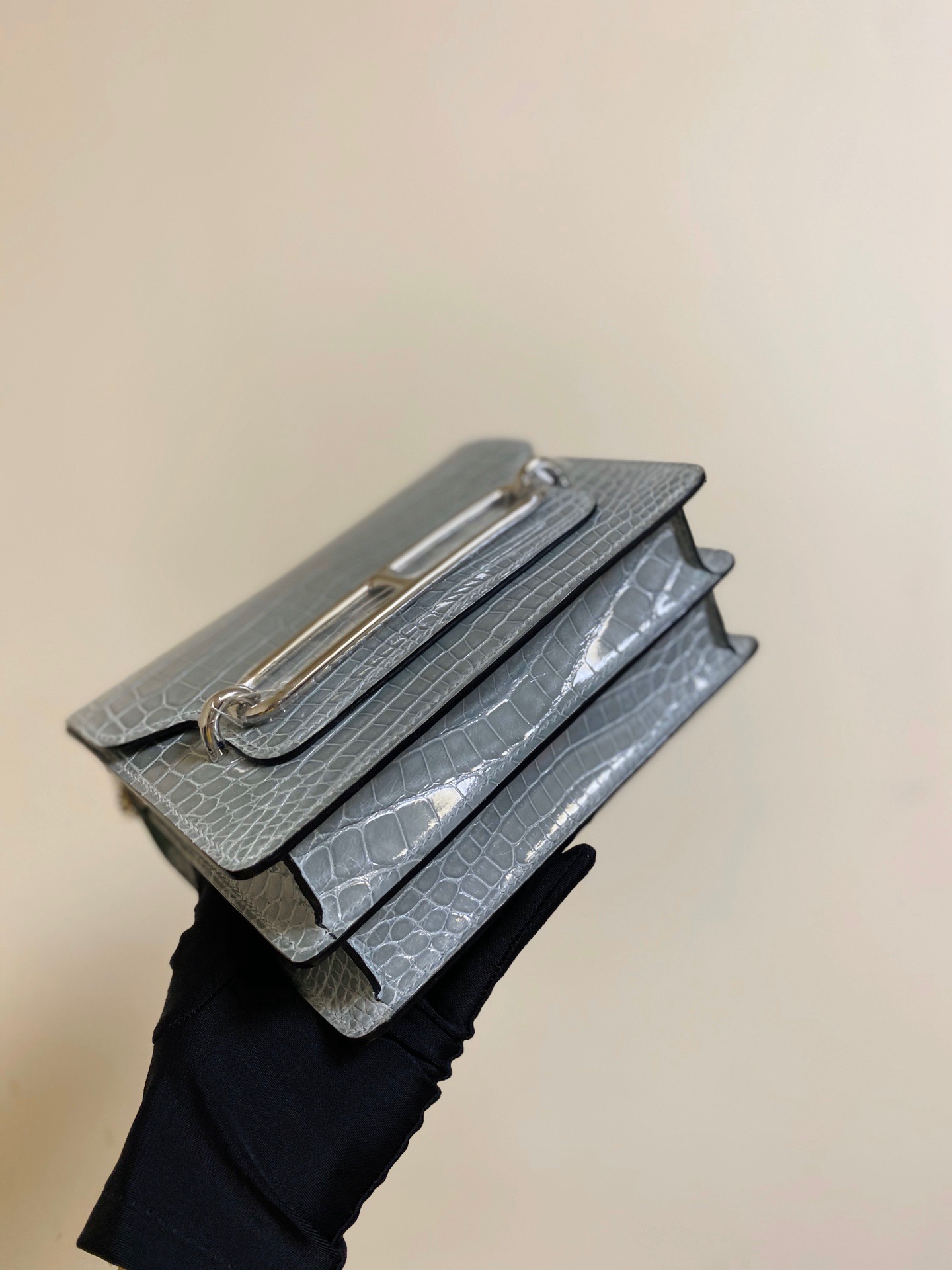 Saudi Arabia HM RL mini Crocodile leather