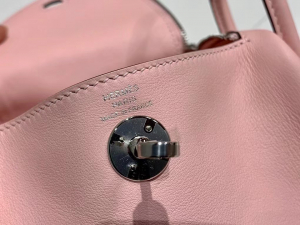Saudi Arabia Riyadh HM LD mini Swift calfskin 3Q Rose Sakura 蜥蜴扣