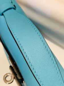 Minikl 1代 22Cm swift皮 p3 Bleu Du Nord 北方蓝