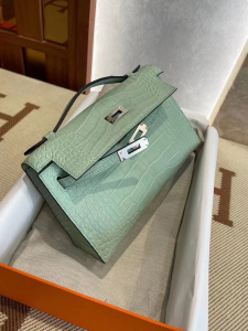 Cambridge UK Britain HM KL Pochette 6U Vert Dfau PHW美洲鳄鱼