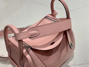 Saudi Arabia Riyadh HM LD mini Swift calfskin 3Q Rose Sakura 蜥蜴扣