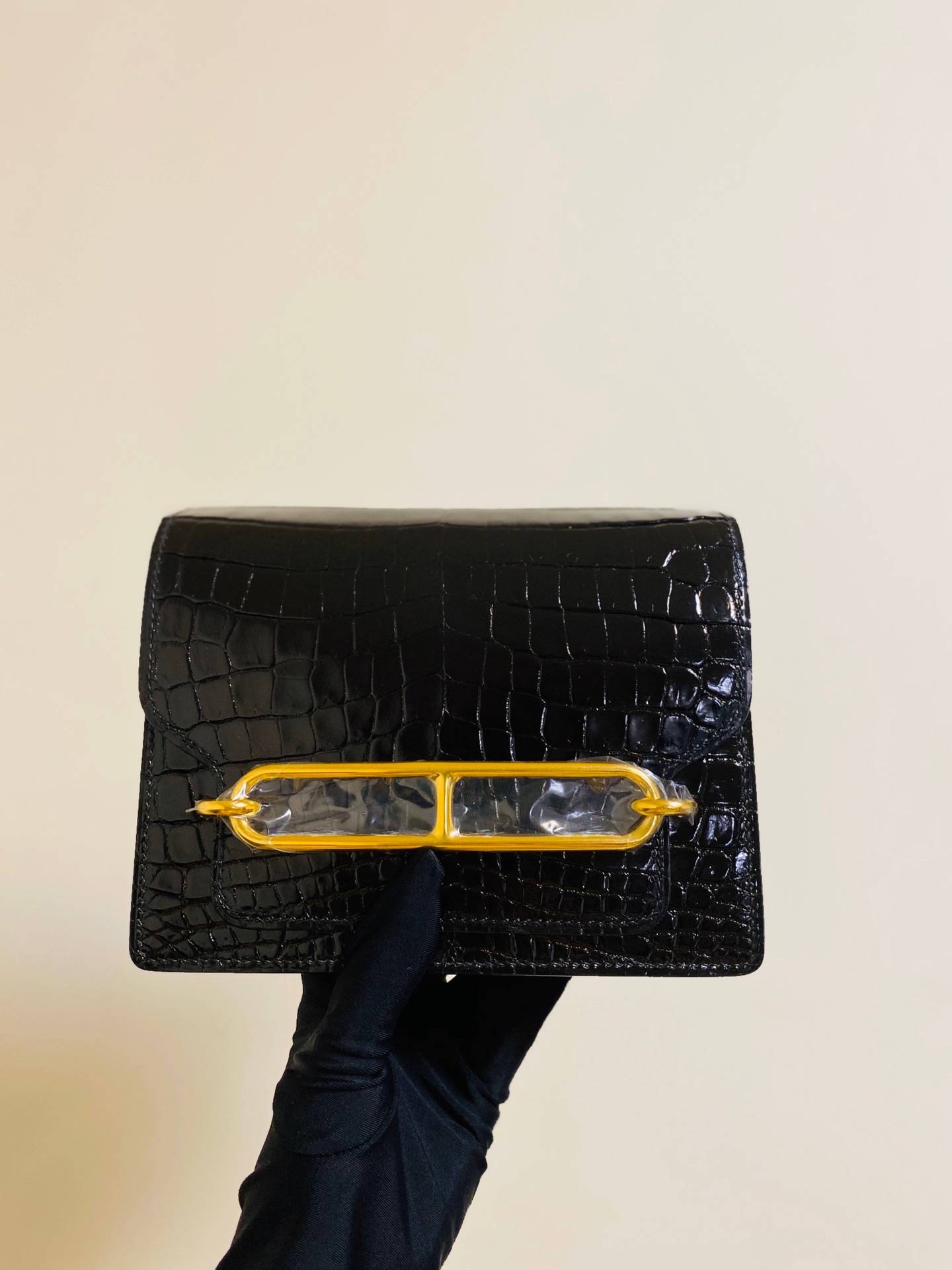 Saudi Arabia HM RL mini Crocodile leather