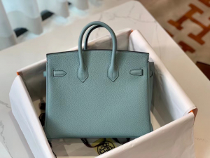 Expo Dubai 2020 HM VIP一级品 BK25cm togo 皮 7G bleu ciel 天青色/银扣