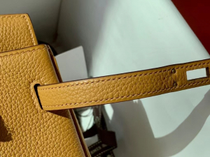 HM Hong Kong VIP一级品： BK 25cm togo皮   4B Biscuit 饼干色🍪/金扣