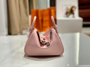 Saudi Arabia Riyadh HM LD mini Swift calfskin 3Q Rose Sakura 蜥蜴扣