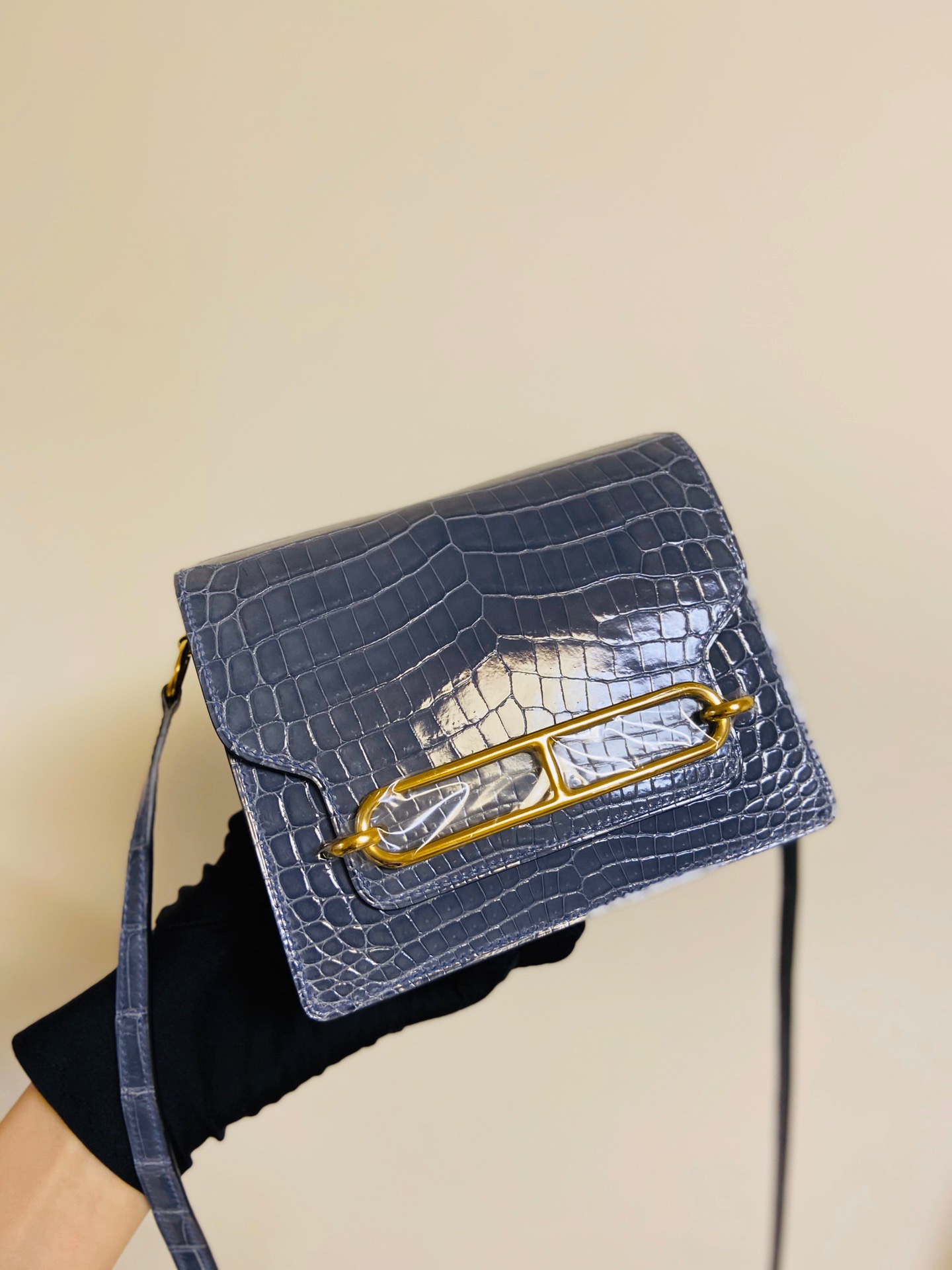 United Arab Emirates HM RL mini  Crocodile leather