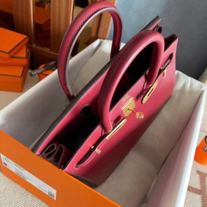 Qatar hm bk 30 BOX  55爱马仕红  金 Ghw