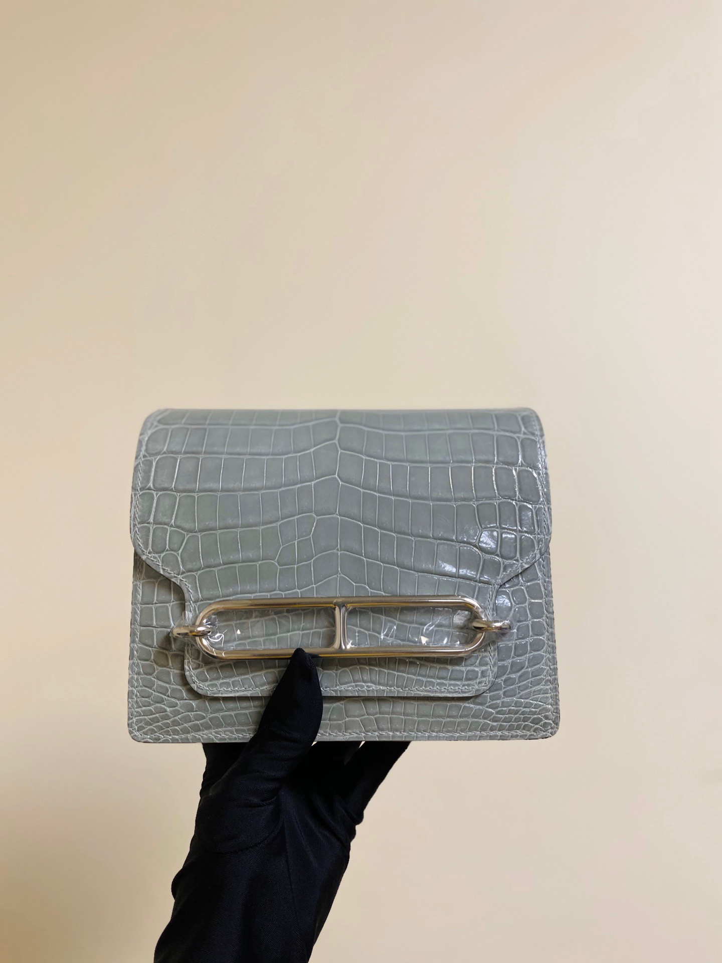 Saudi Arabia HM RL mini Crocodile leather