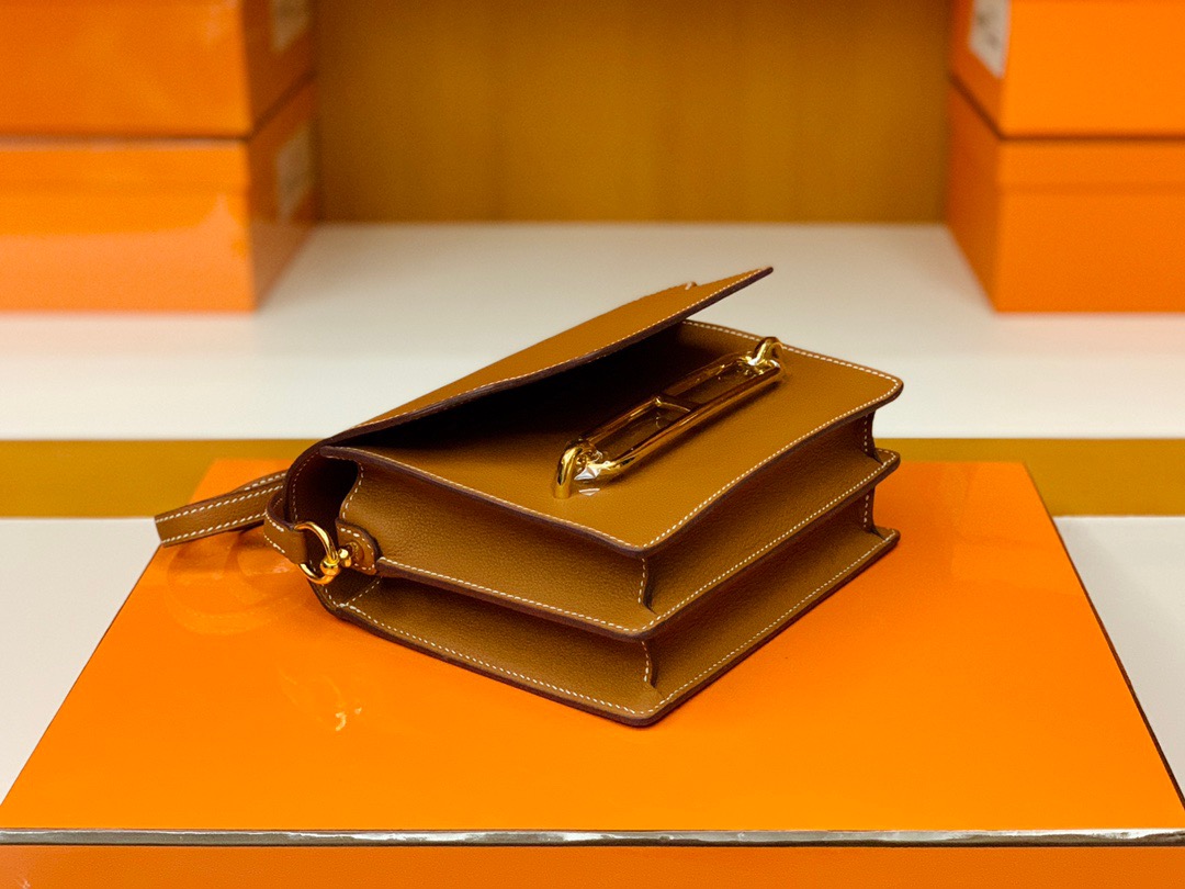 完爆正品~~rl猪鼻子 小号18cm evercolor小牛皮 金棕色 金扣-HaiLaBags 完爆正品~~rl猪鼻子 小号18cm evercolor小牛皮 金棕色 金扣