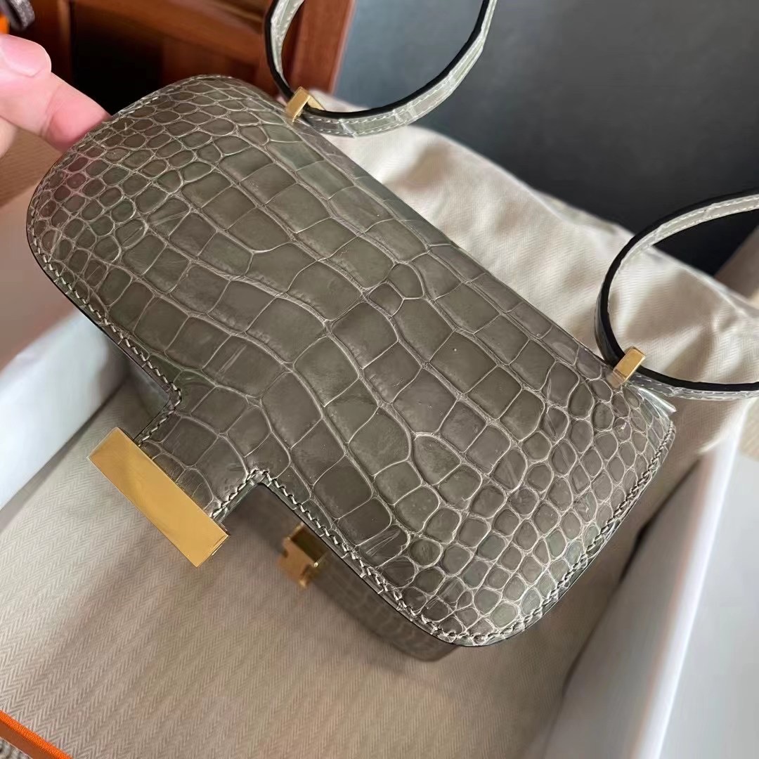 constance  19 亮面美洲  81斑鸠灰  金   现货秒发