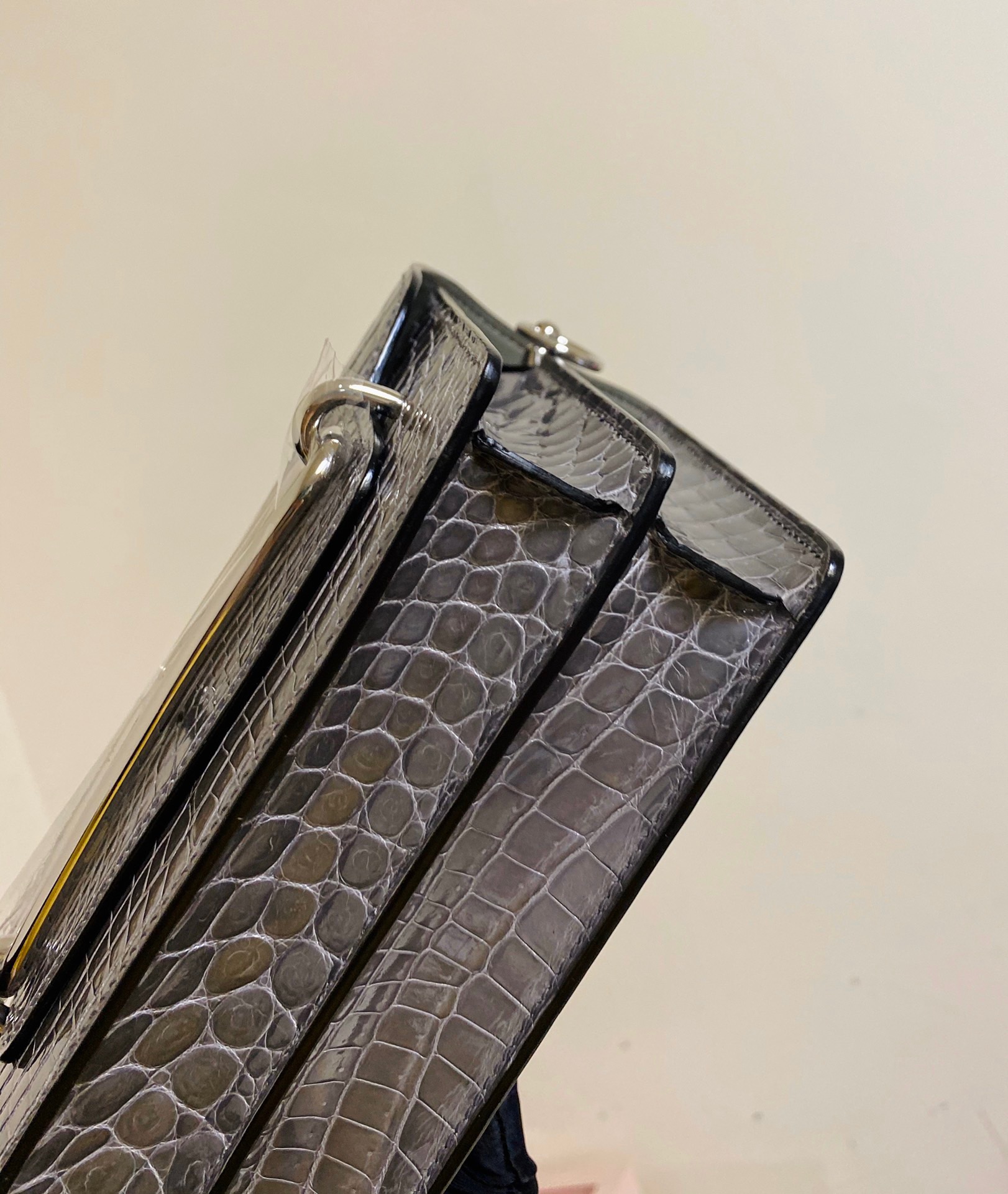 Saudi Arabia HM RL mini Crocodile leather