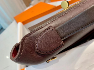 Kuwait 2022 hm mini24-24 evercolor拼swift皮 57 Bordeauc波尔多酒红/金扣-HaiLaBags Kuwait 2022 hm mini24-24 evercolor拼swift皮 57 Bordeauc波尔多酒红/金扣