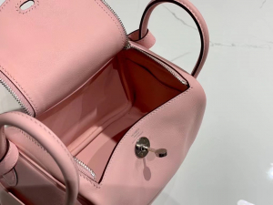 Saudi Arabia Riyadh HM LD mini Swift calfskin 3Q Rose Sakura 蜥蜴扣