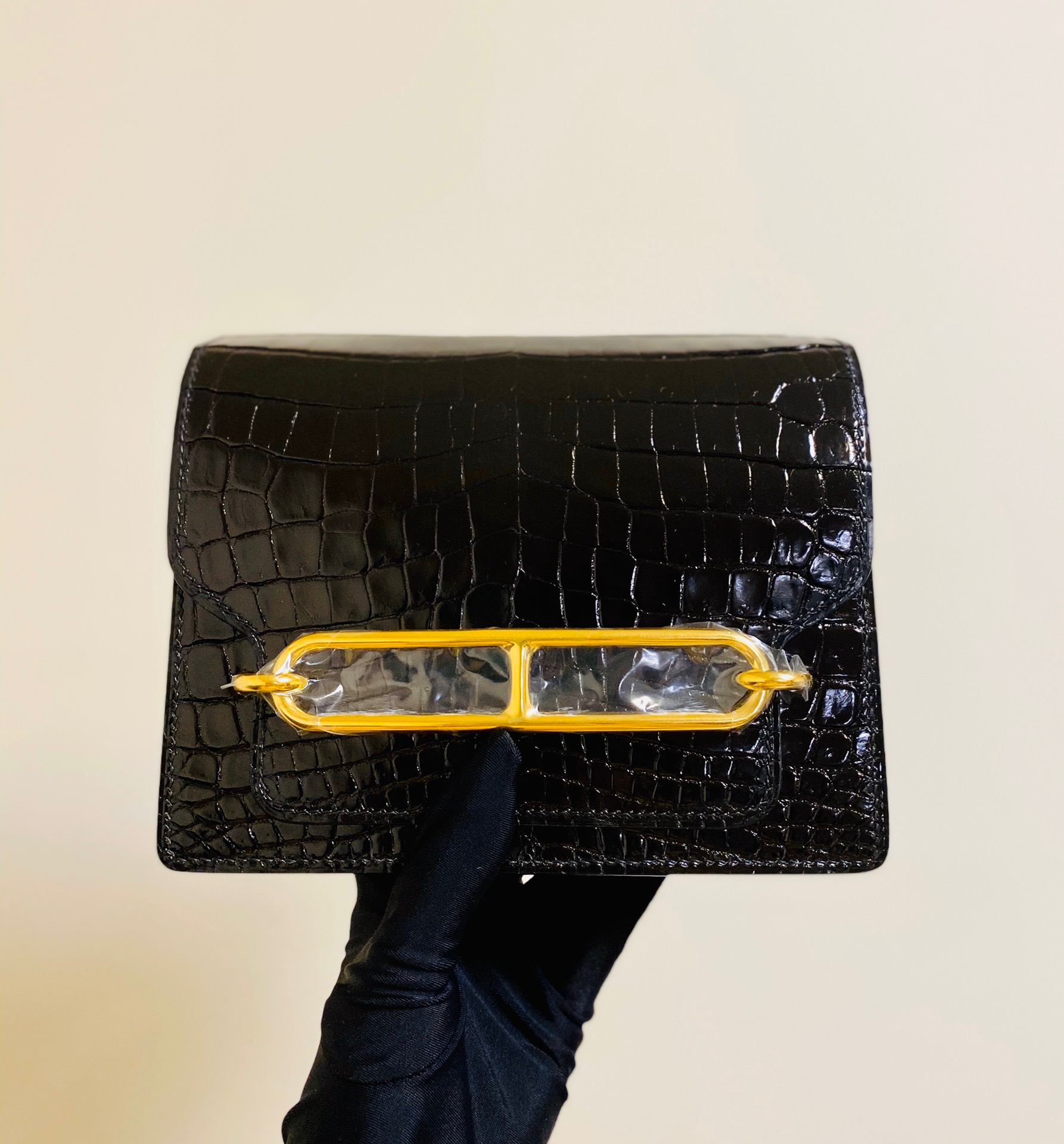 Saudi Arabia HM RL mini Crocodile leather