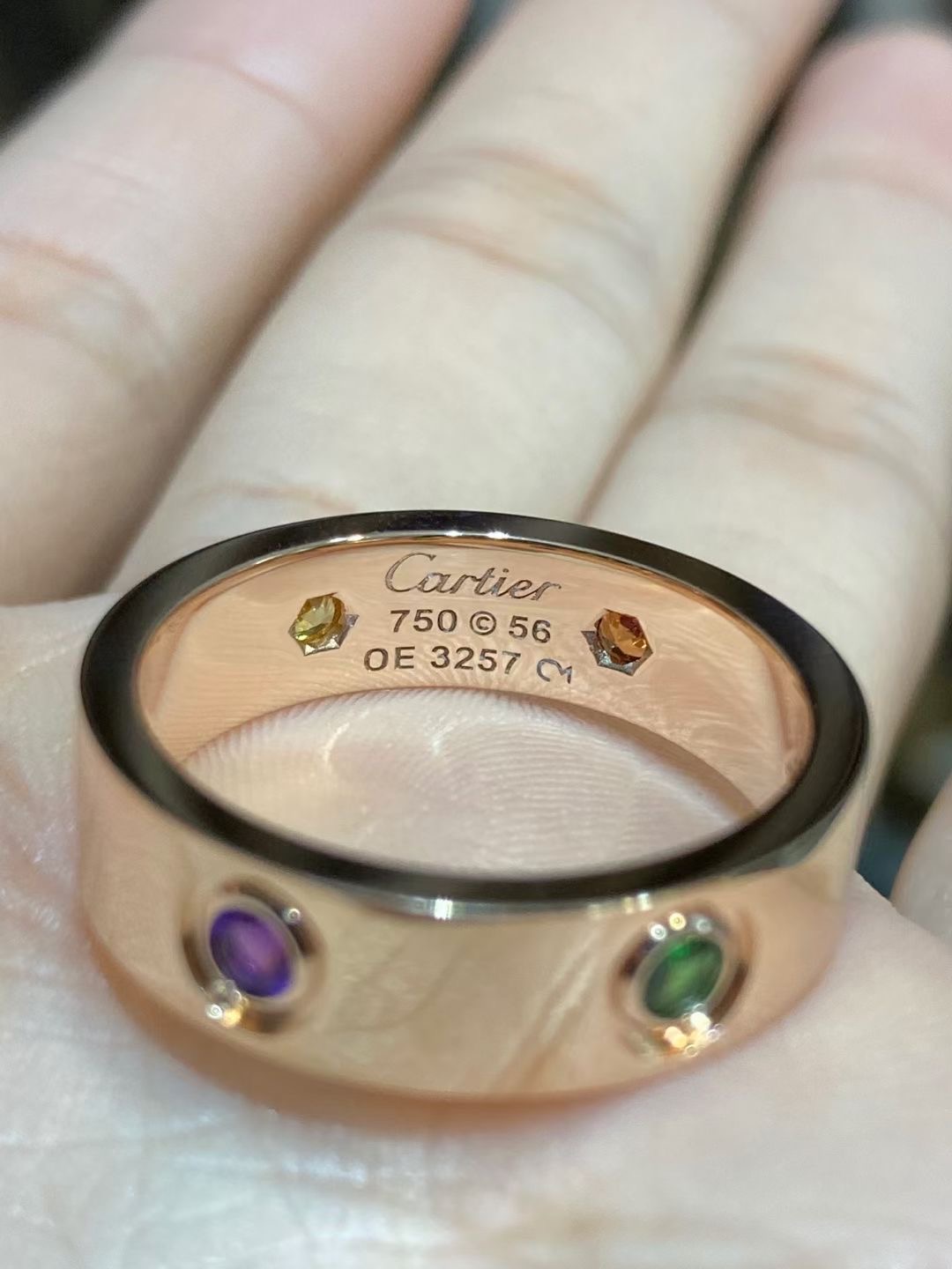 Cartier 18k gold