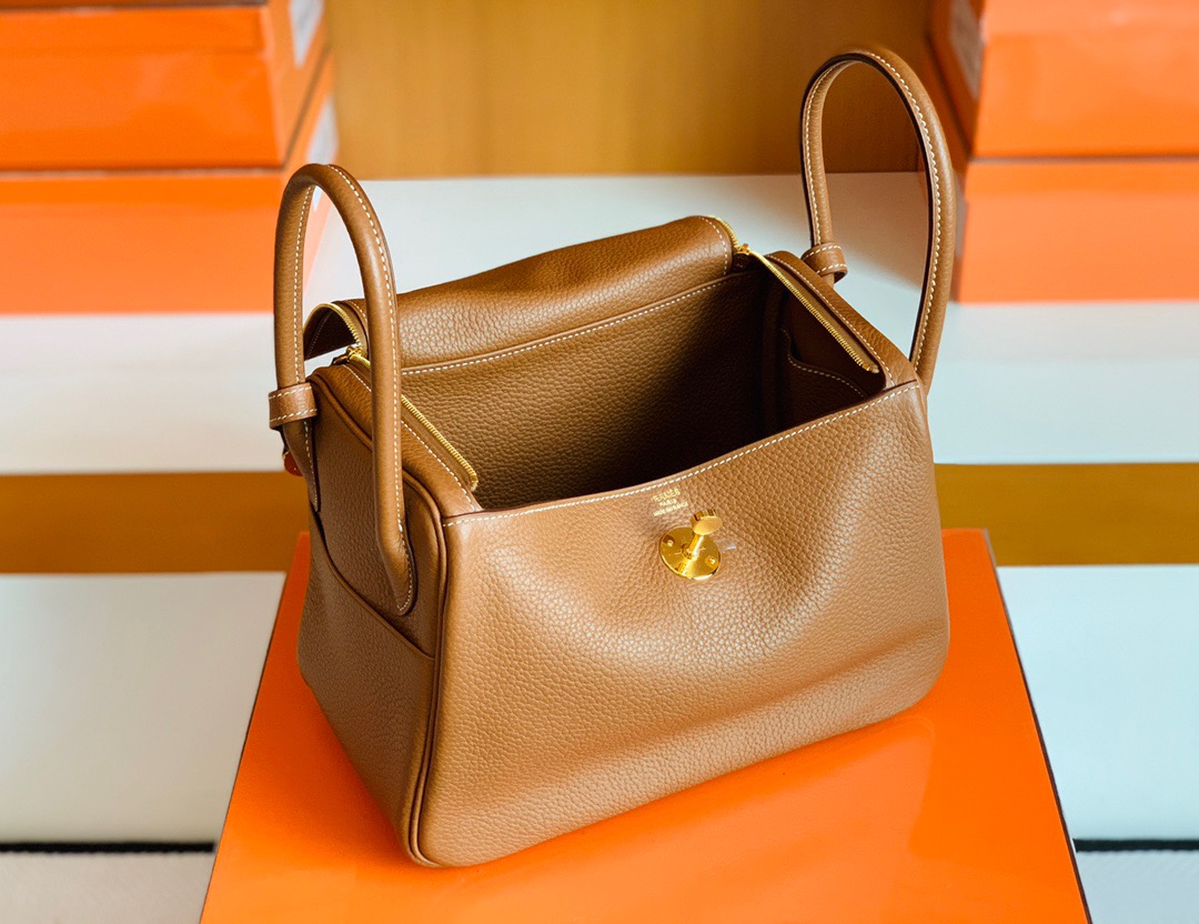 California USA HM LD 26cm CC37 Gold 金棕色 taurillon Clemence