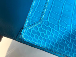 VIP一级品 vr mini 手枪包 19cm 美洲鳄 伊兹密尔蓝/银扣VIP一级品 7w伊兹密尔蓝 bleu izmir-HaiLaBags VIP一级品 vr mini 手枪包 19cm 美洲鳄 伊兹密尔蓝/银扣VIP一级品 7w伊兹密尔蓝 bleu izmir