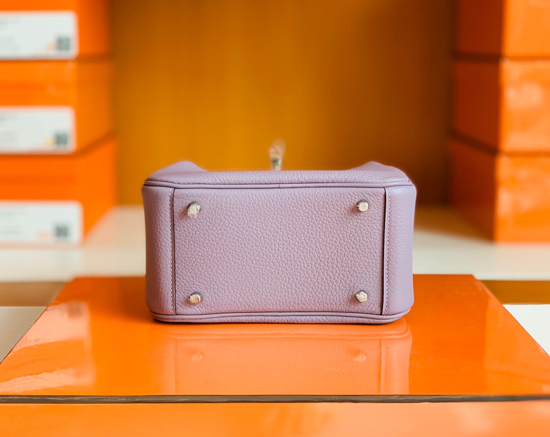 HM Handbag LD mini 4W Glycine 紫藤粉 全手工蜜蜡线缝