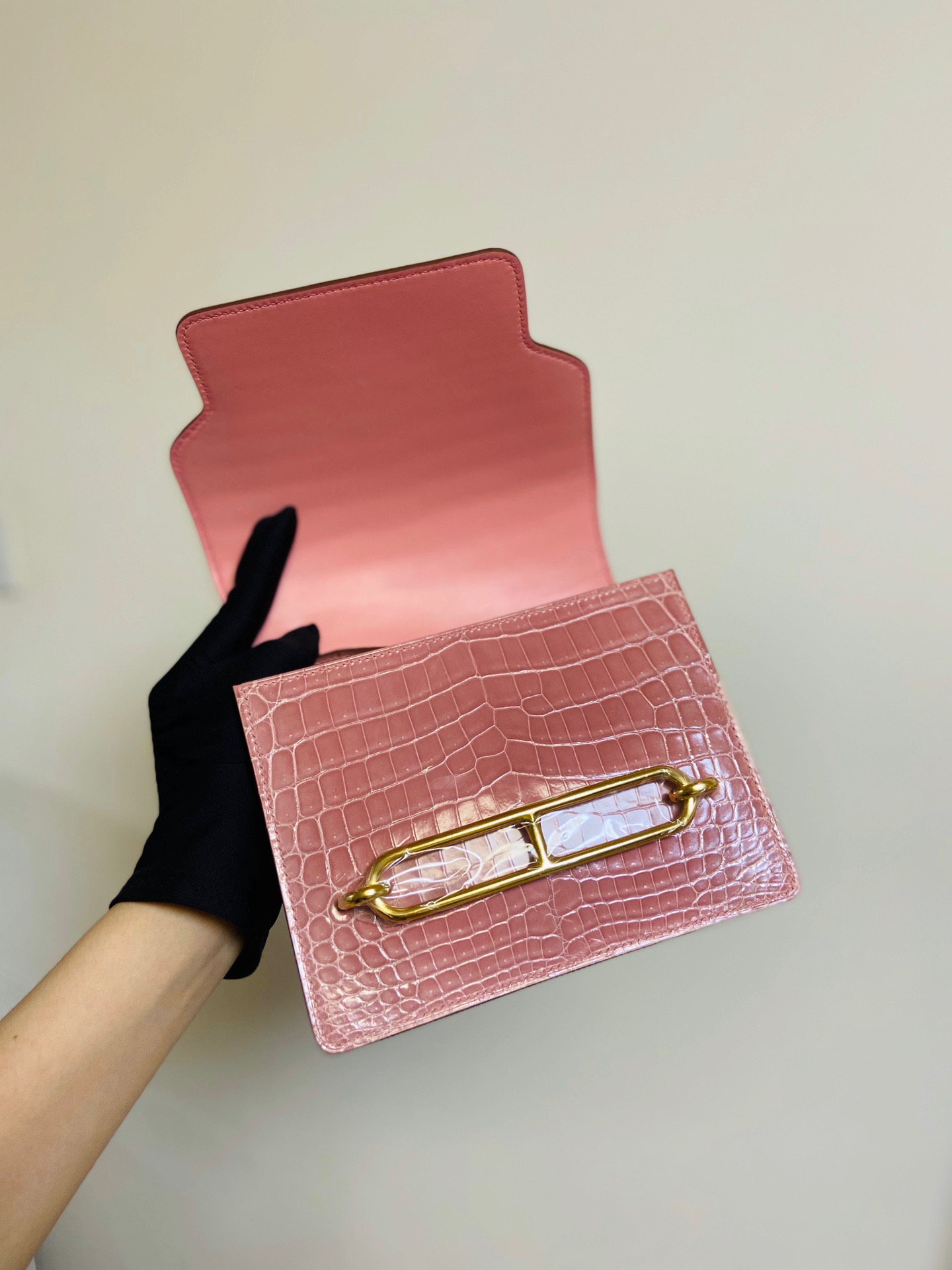 United Arab Emirates HM RL mini  Crocodile leather