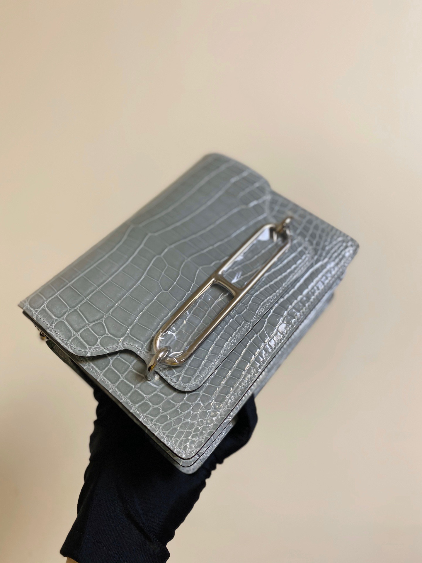 Saudi Arabia HM RL mini Crocodile leather